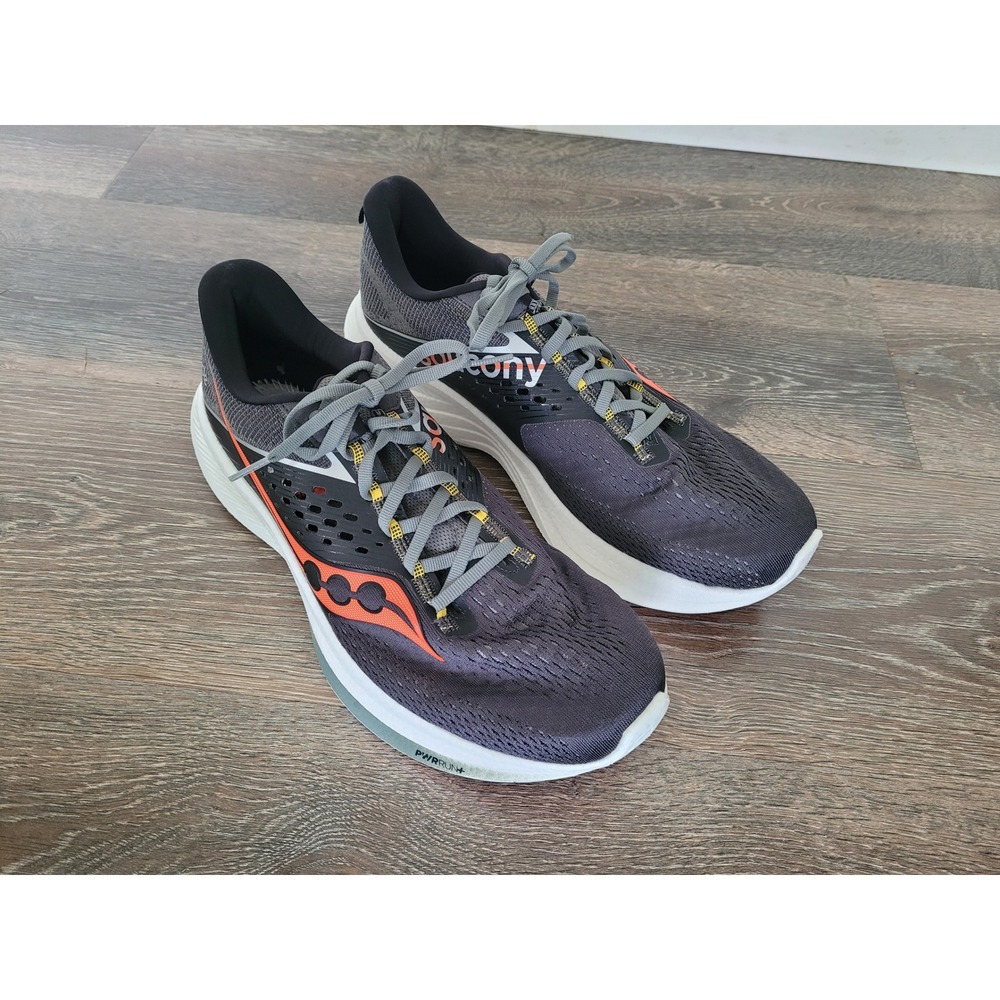 Saucony Triumph 21 Mens Running Shoes Black Beryl S20924-110 No insoles 10.5 #1